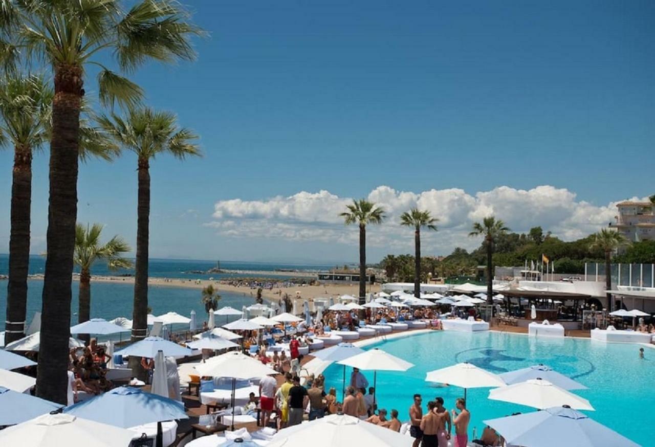 Beachfront Luxury Residence, Playas Del Duque, Puerto Banus, Marbella Kültér fotó